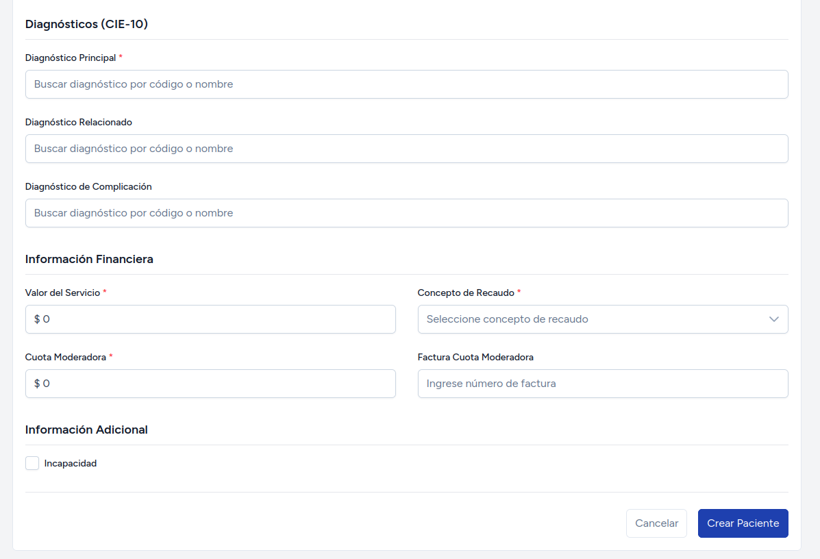 Parte 2: Diagnóstico y Finanzas
